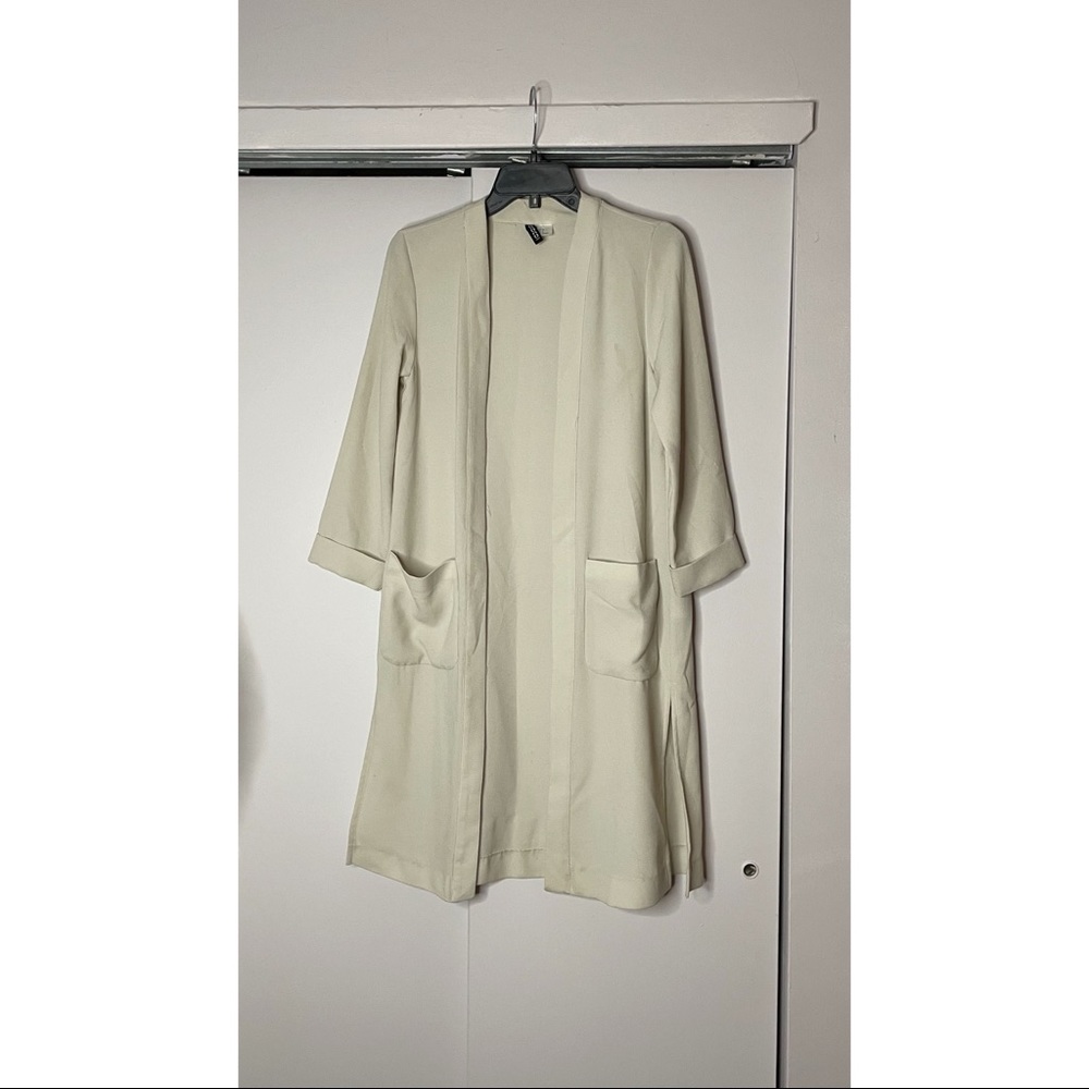 H&M - Satin Long Cardigan